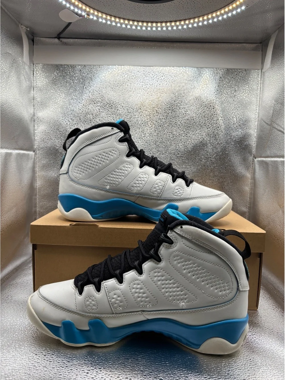 Air Jordan 9 powder blue 2024